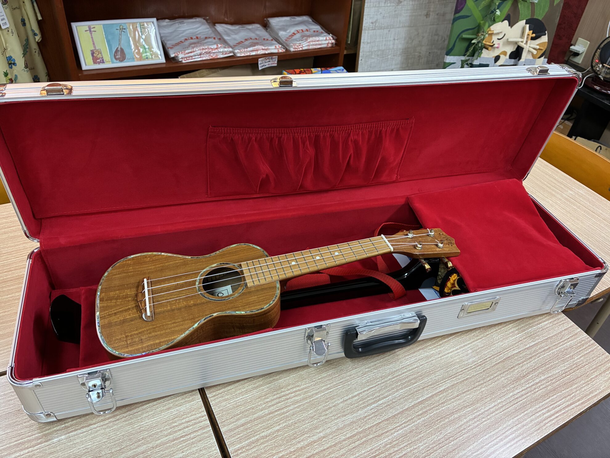 三線ケース アルミケース 二挺入れ | 三線工房まちだ屋 - MACHIDAYA